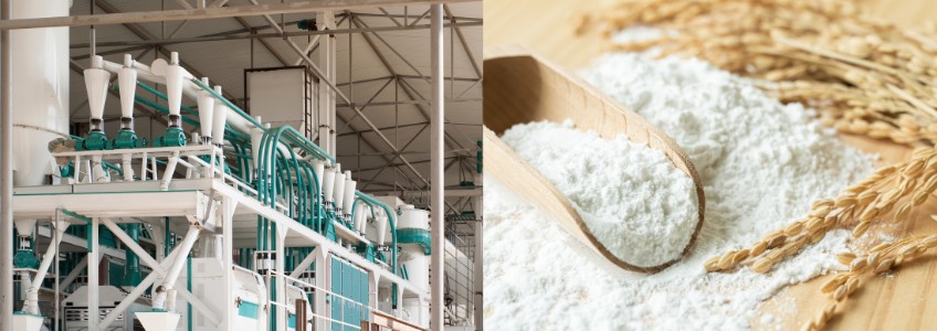 ERPNext, tracking waste, giant flour mills