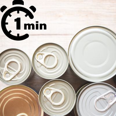 reducing cans per minute, case study