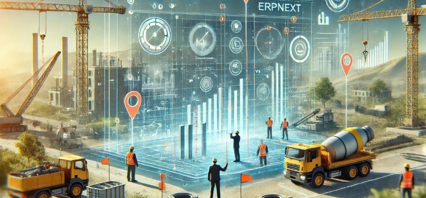 ERPNext, civil construction, customized solution