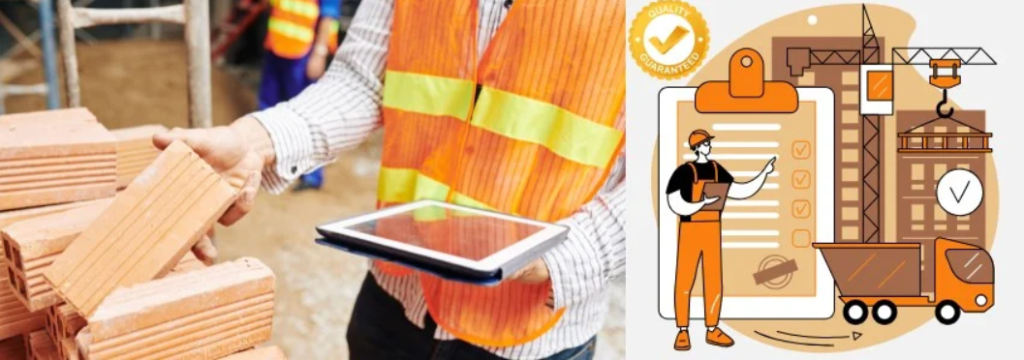 Quality inspection of bitumen and road aggregates using smart sensors on an Indian highway project.