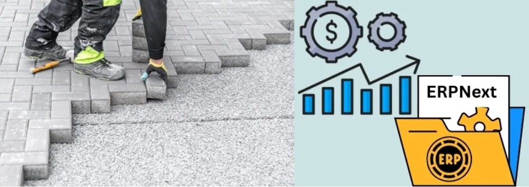 ERPNext project management dashboard for road construction tracking and infrastructure development