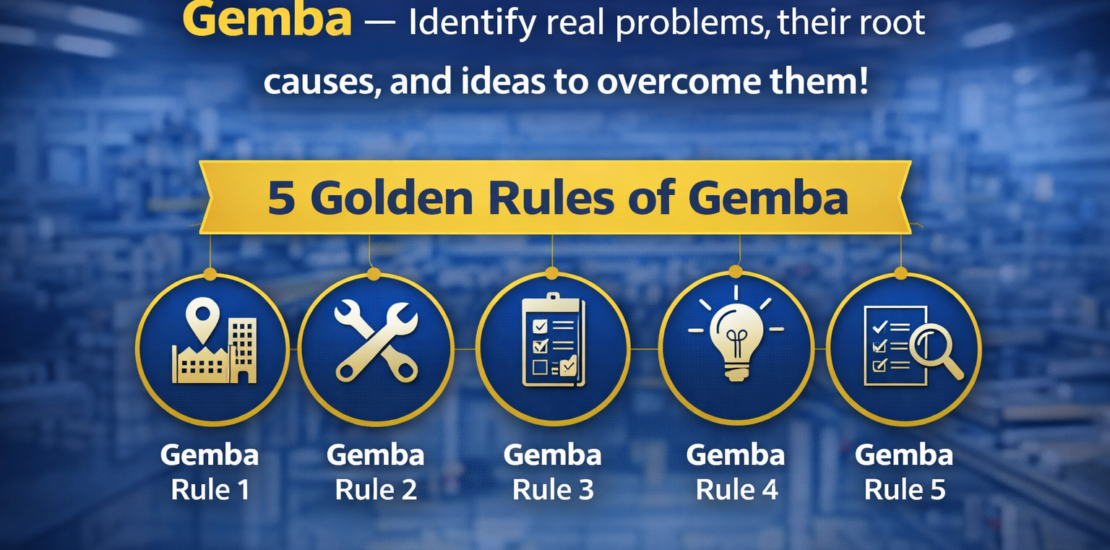 Gemba methodology: 5 golden rules
