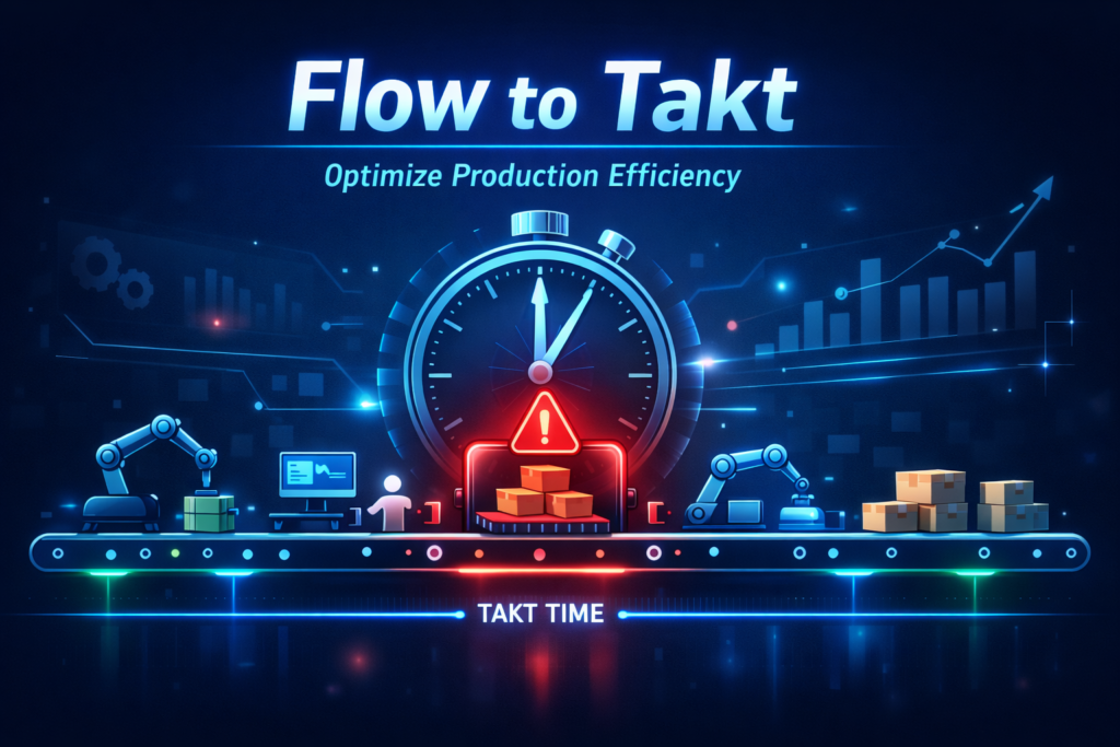 Flow to Takt: optimizing production efficiency