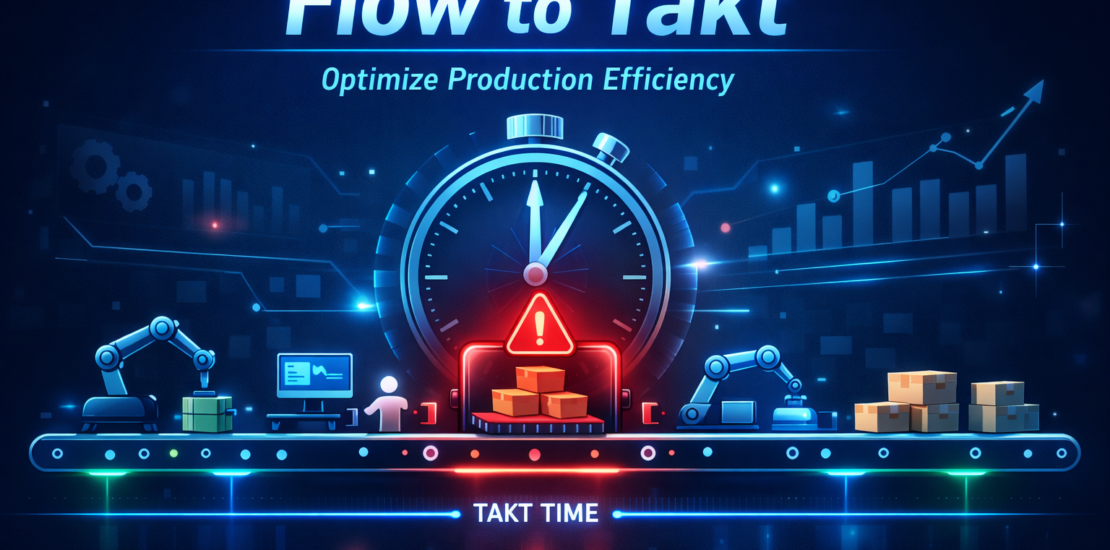 Flow to Takt: optimizing production efficiency
