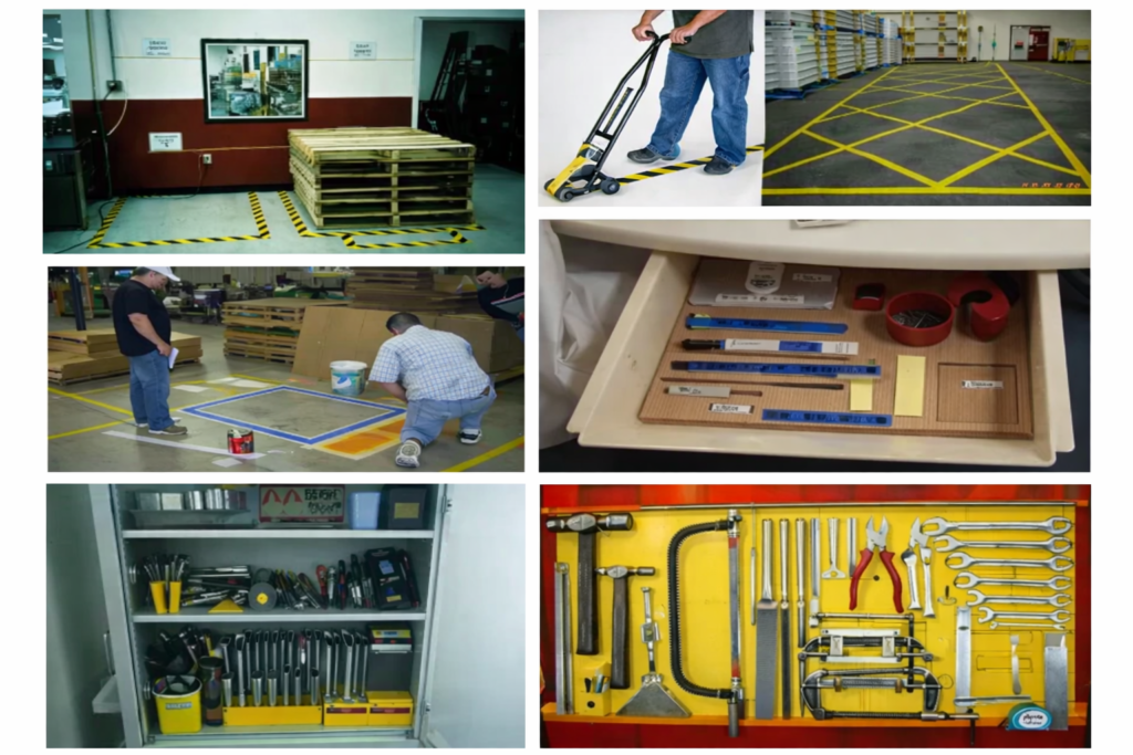 Implementation of step 2 of 5S