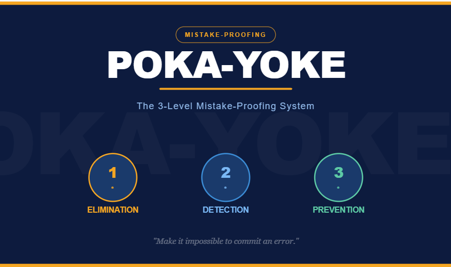 Poka-Yoke: The 3-Level System to Eliminate Workplace Errors
