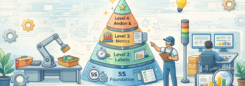 Visual Factory and 6 levels