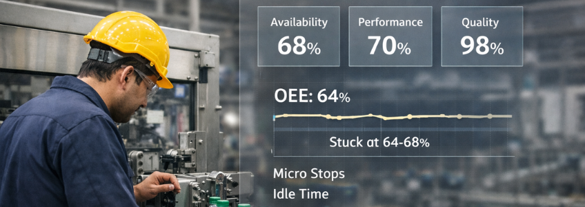 Why OEE Does Not Improve in Manufacturing Plants