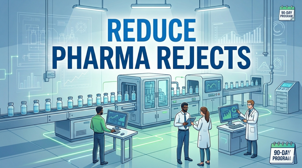 Reducing Rejects in Pharma Manufacturing