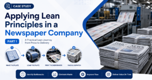 Case Study on Applying Lean Principles in a Newspaper Company