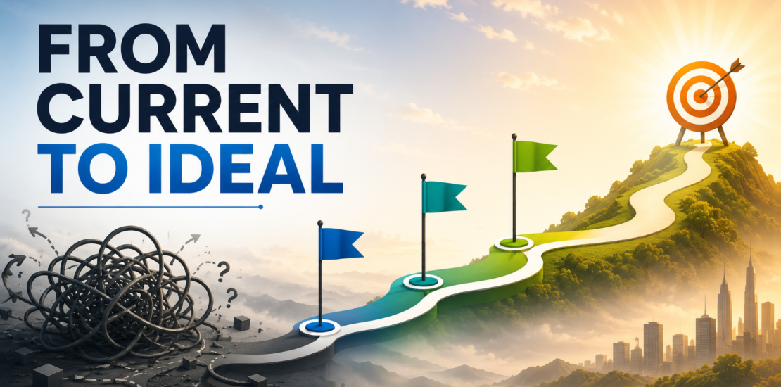 How to Transition from a Current State to an Ideal State