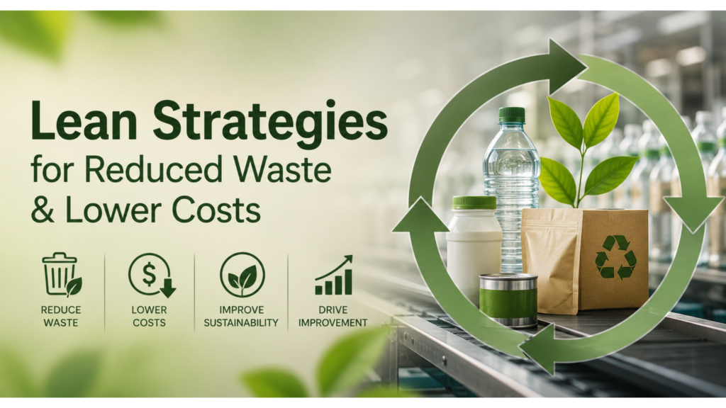 Sustainability in FMCG- Lean Strategies to Reduce Waste & Costs