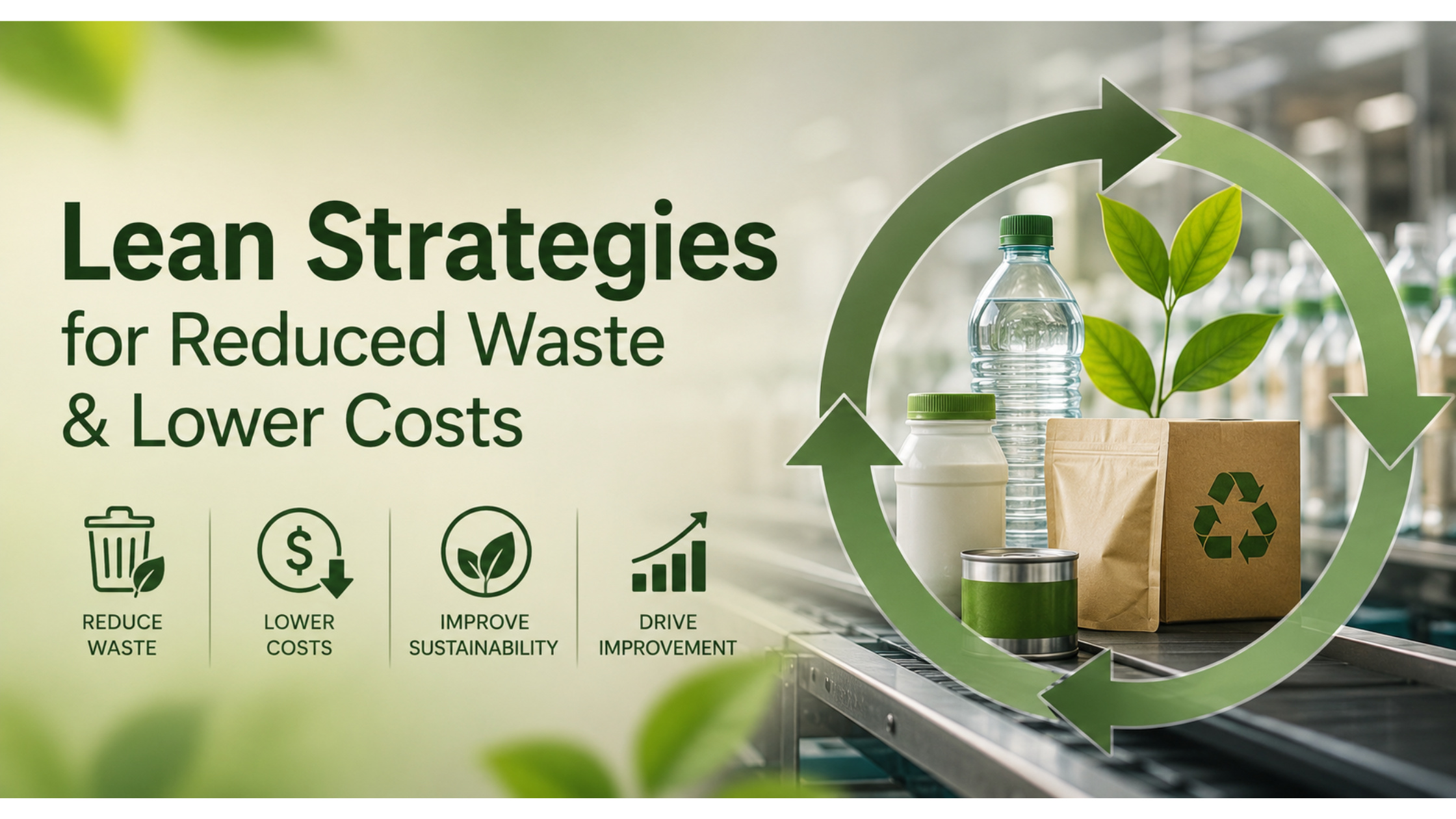 Sustainability in FMCG- Lean Strategies to Reduce Waste & Costs