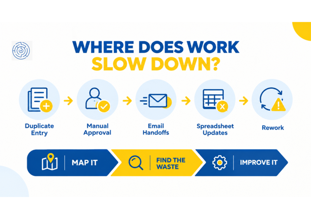 Standardise, connect, automate and measure workflow for ERP implementation