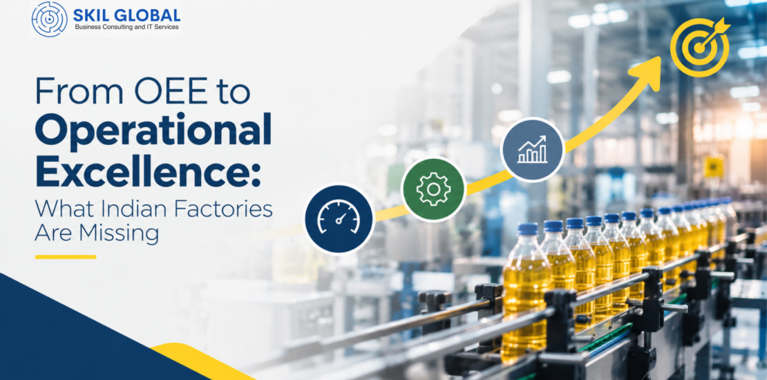 OEE vs operational excellence: factory performance beyond machine efficiency