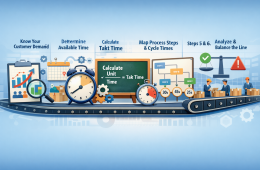 6 Steps to Apply Takt Time, Line Balance, and Flow