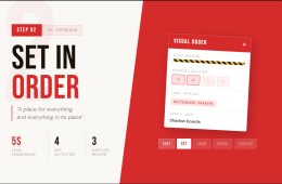 Step 2 of the 5S approach (Set in Order)