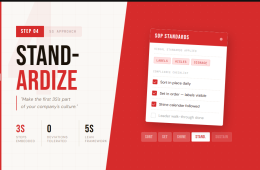 Key Steps to implement the 5S Standardize Step".